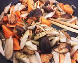 ごぼうと人参の煮物作り方5写真