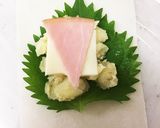 ジャガイモ入り！大葉チーズハムの春巻き♡作り方2写真