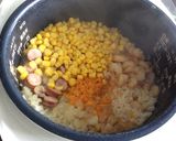 超簡単に！パーティーは炊飯器でエビピラフ作り方7写真