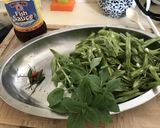 鶏胸肉とインゲン豆のタイ風炒め作り方1写真