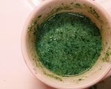 離乳食初期 ほうれん草としらす粥作り方3写真