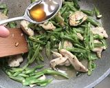 鶏胸肉とインゲン豆のタイ風炒め作り方7写真