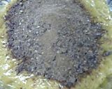 アーモンドチョコとピーナツバターのケーキ作り方4写真