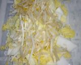 クッキングｼｰﾄで白菜と鮭のレンジ蒸し作り方4写真