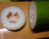 冬瓜とベーコンのにんにく炒め作り方1写真
