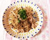 豚ばらとごぼうの炒り煮作り方6写真