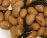 ♪簡単♪健康煮大豆 マロングラッセ風味？作り方4写真