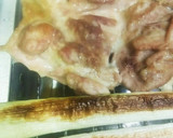 魚グリルで簡単！鶏もも肉とネギの塩焼き♪作り方4写真