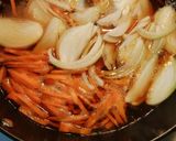 人参入り♪彩り豊かな親子丼作り方2写真