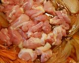 人参入り♪彩り豊かな親子丼作り方3写真