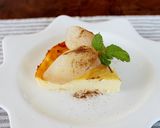 ヨーグルトで！梨のチーズケーキ風作り方8写真