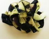油少な目　豚こまの油茄子作り方2写真