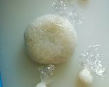 キャラ弁 かき氷を持った白くまちゃん弁当作り方1写真