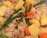 時短で美味しい☆肉ジャガの和風カレー作り方1写真