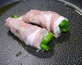 簡単！種ごとピーマンの肉巻き作り方2写真