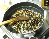 ひじき✿卵の煎り豆腐作り方2写真