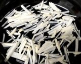 大コンと糸コンのきんぴら作り方1写真