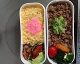 簡単 そぼろ丼 お弁当にも！二色丼作り方15写真