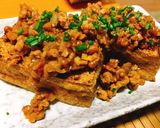 カリカリ厚揚げの納豆肉そぼろがけ作り方5写真