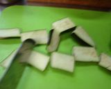 最速のフライパンでナスの味噌汁作り方7写真