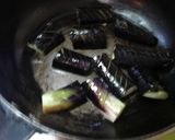 最速のフライパンでナスの味噌汁作り方12写真