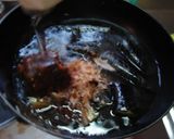 最速のフライパンでナスの味噌汁作り方15写真