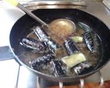 最速のフライパンでナスの味噌汁作り方17写真