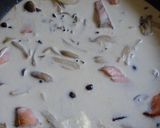 大磯屋♪鮭ときのこの味噌クリーム焼そば作り方5写真