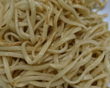 大磯屋♪鮭ときのこの味噌クリーム焼そば作り方3写真