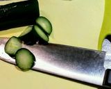 簡単副菜！叩き胡瓜のピリ辛蒸し鶏作り方1写真