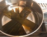 ベシブロススープで軟骨ソーキ煮付け作り方1写真