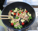 豚肉とトマトのさっぱり炒め作り方4写真