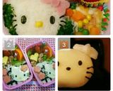 キャラ弁☆ハローキティ作り方5写真