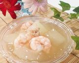 冬瓜と鶏団子のほっこり煮物作り方9写真