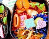 ささみカツ甘だれ★自転車エッフェル塔弁当作り方3写真