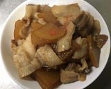 豚バラ大根。大根は薄めで時短♪作り方6写真