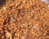 簡単！丼に☆弁当に【ひき肉の卵とじ】作り方3写真