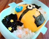 3Dミニオンキャラ弁/保存用作り方3写真