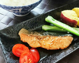 簡単コク旨☆鮭のメープル生姜焼き。作り方5写真