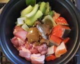 満腹！シャンタン味噌鍋作り方1写真