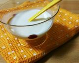 桃と夏みかんフルーツサラダ生ハム添え作り方6写真