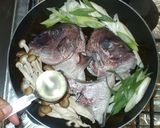 基本の鯛のかぶと蒸し♪簡単鯛のアラ作り方9写真