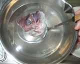基本の鯛のかぶと蒸し♪簡単鯛のアラ作り方5写真