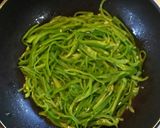 辛旨！福耳なんばんとナスのオイ味噌炒め作り方3写真