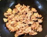 豚バラと空芯菜のオイめん炒め作り方1写真