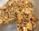 豚のロース肉とセロリの豆板醤炒め作り方6写真
