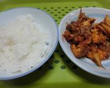豚のロース肉とセロリの豆板醤炒め作り方7写真