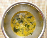 卵とわかめのにんにく醤油炒め。作り方3写真
