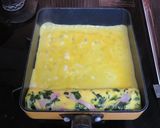 お弁当に♪ほうれん草とベーコンの卵焼き作り方5写真