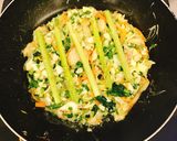 350g野菜入ベビーホタテのお好み焼き作り方5写真